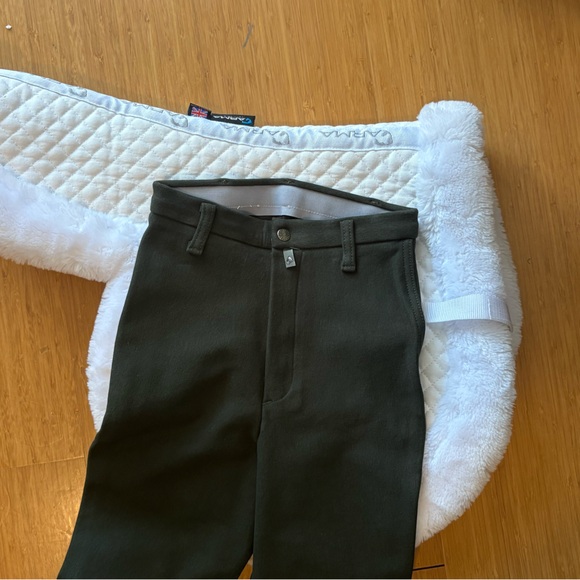 NWT Devon Aire Women's Dark Green Riding Breeches - Picture 4 of 8